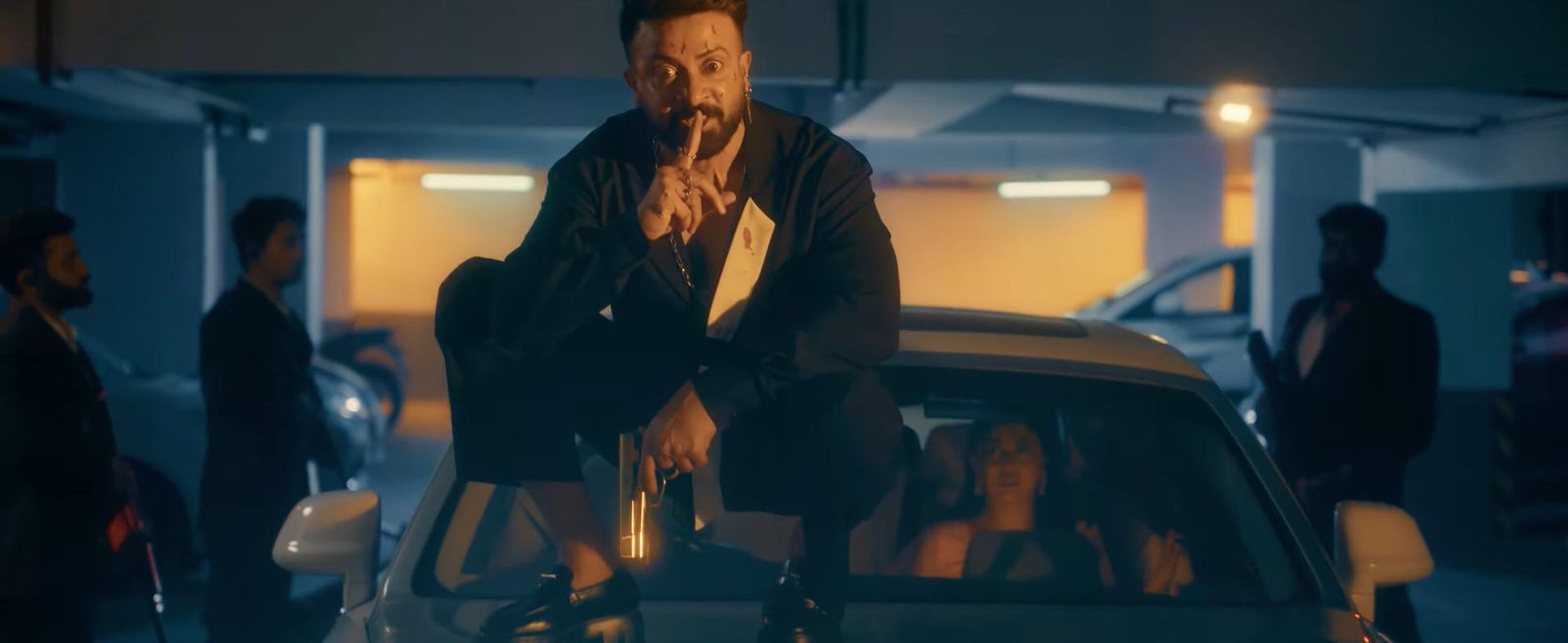 Silent Yet Powerful Bangla King Khan Caption