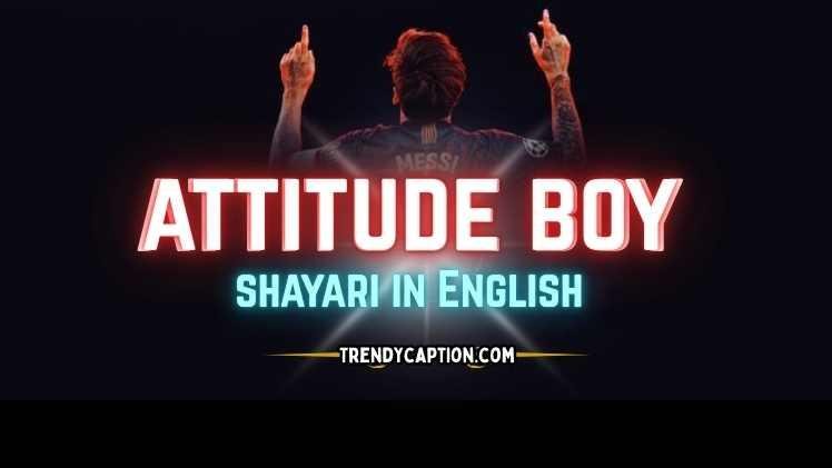 Attitude Boy Shayari