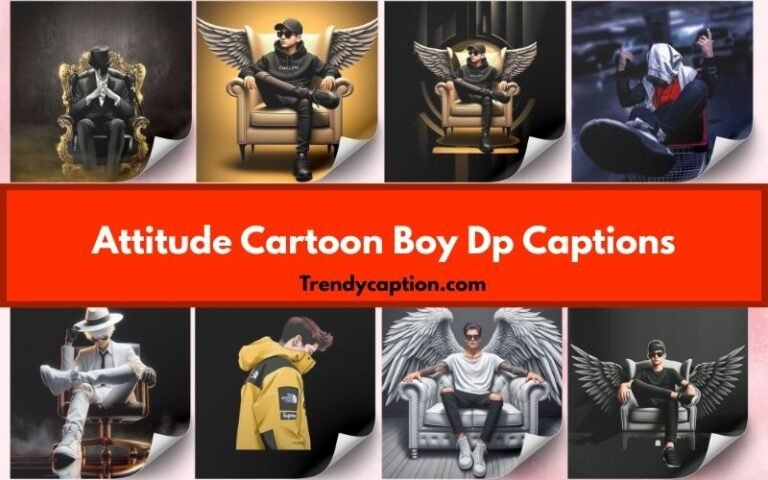 Attitude Cartoon Boy Dp Captions 