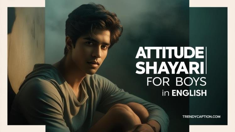 Attitude Shayari for Boys in English
