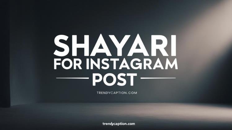 Shayari for Instagram Post