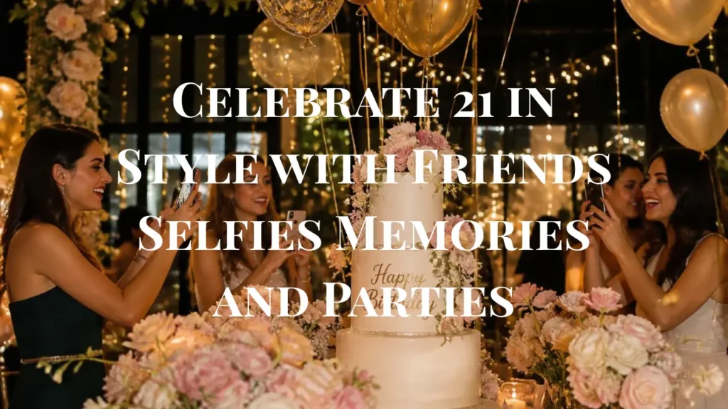 21st Birthday Captions with Friends