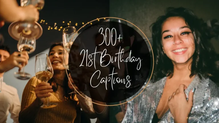 21st birthday captions on instagram