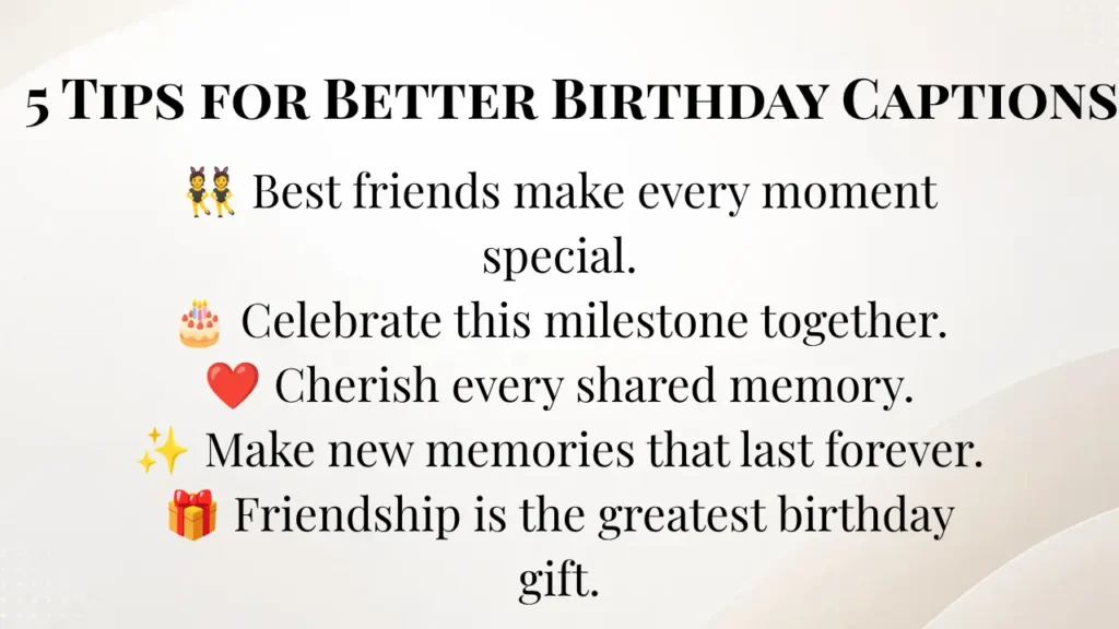 Tips for Choosing the Perfect 50th Birthday Caption
