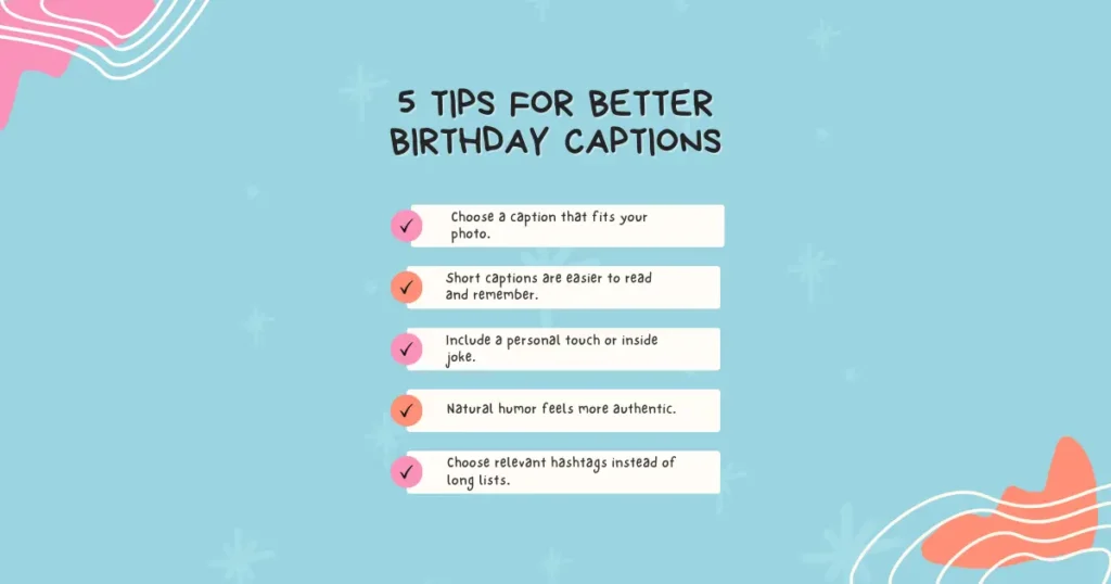 Funny Birthday Captions