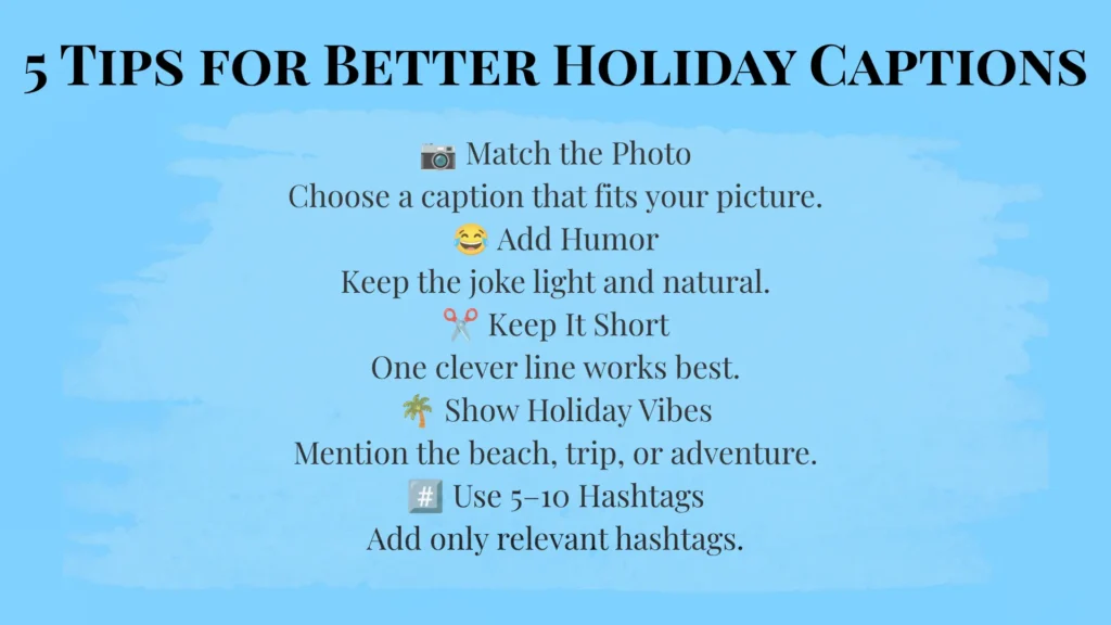 How to Write Funny Holiday Captions (Step-by-Step)