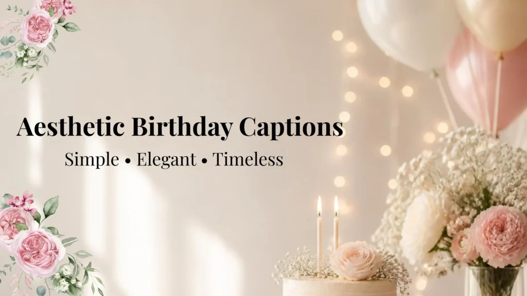 caption about birthday celebration