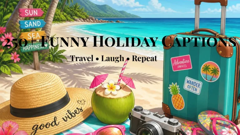 Funny Holiday Captions