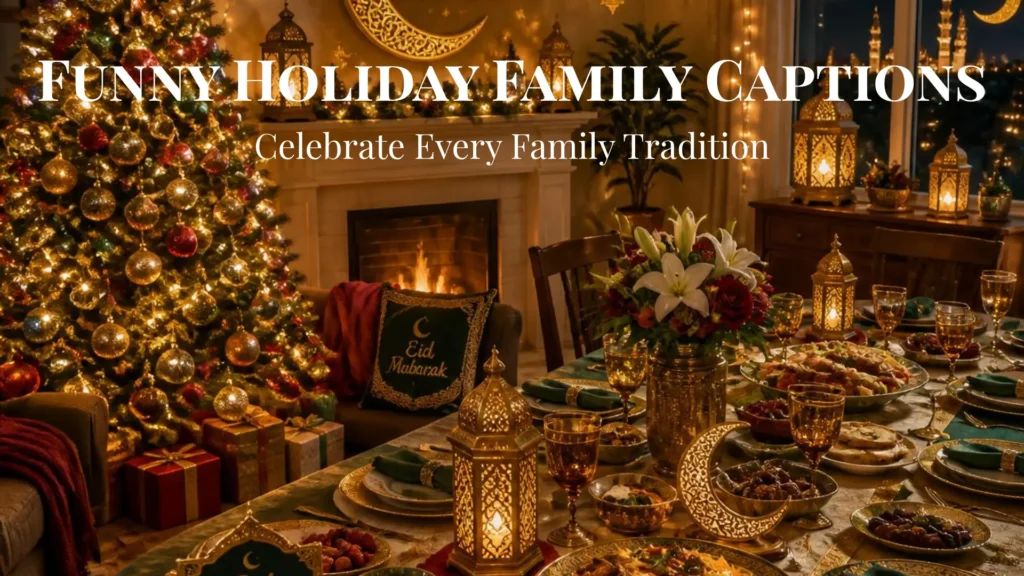 Funny Eid Family Captions