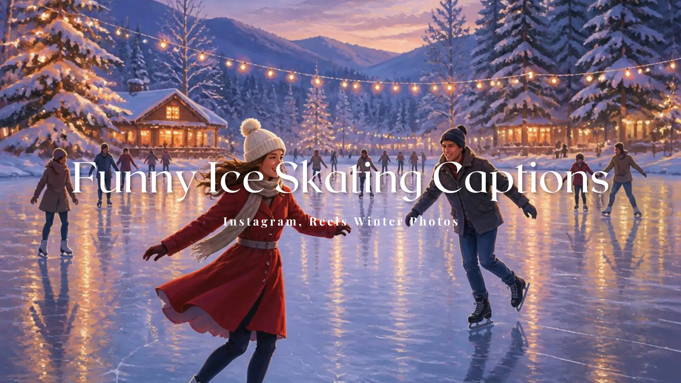 funny ice skating captions