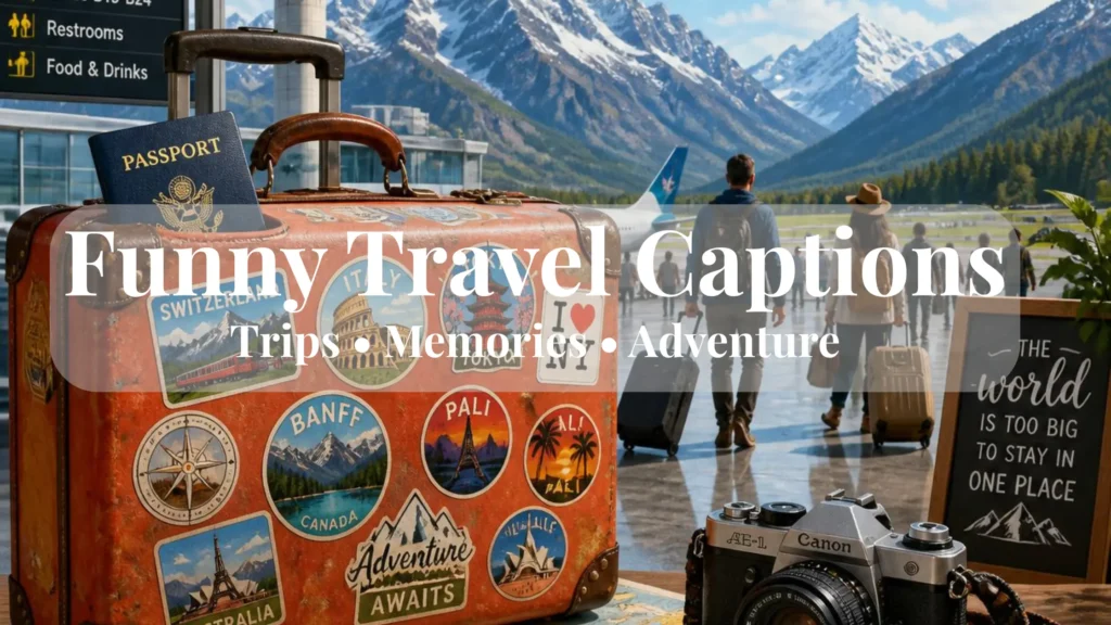 Funny Travel Captions
