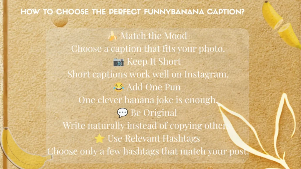 funny banana captions