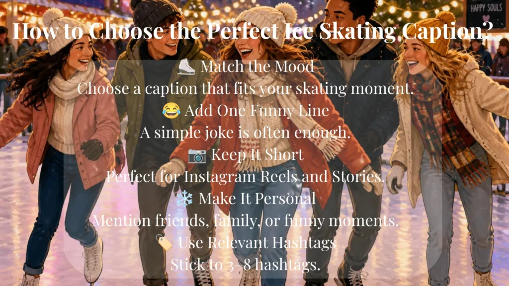 How to Choose the Perfect Ice Skating Caption?