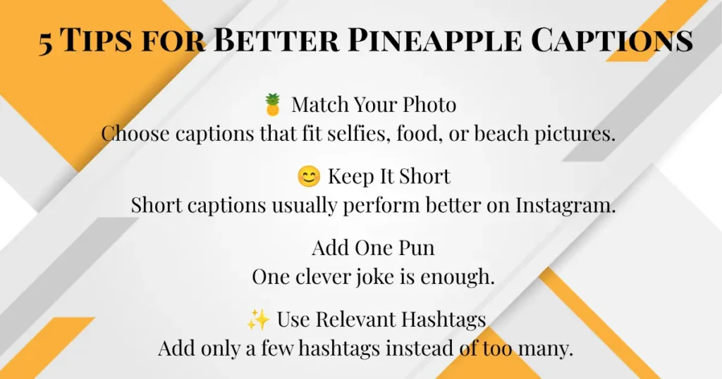 How to Choose the Perfect Pineapple Caption