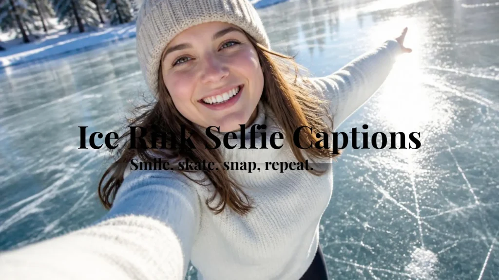 Ice Rink Selfie Captions