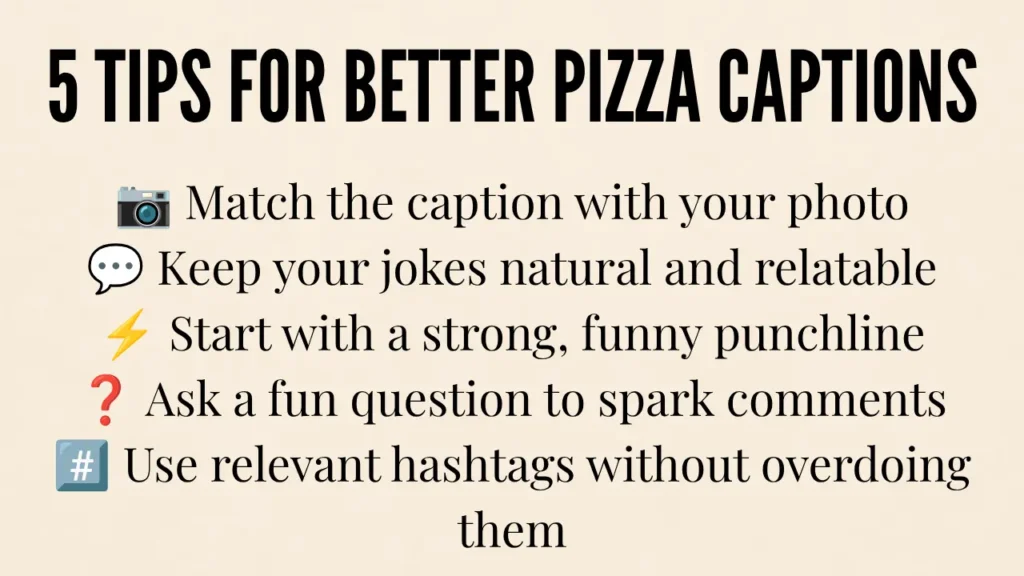 How to Choose the Perfect Pizza Caption