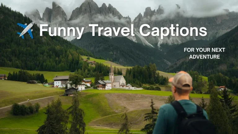 Funny Travel Captions