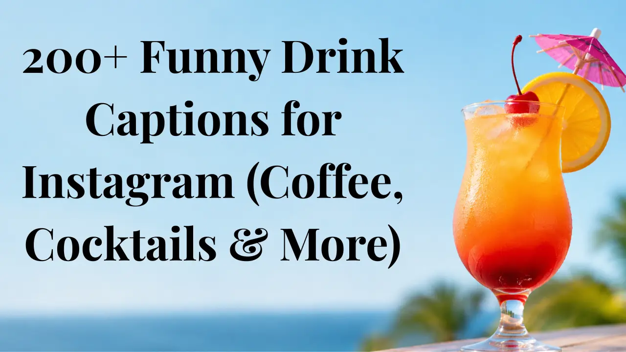 Funny Drink Captions