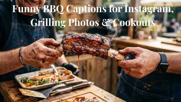 Funny BBQ Captions