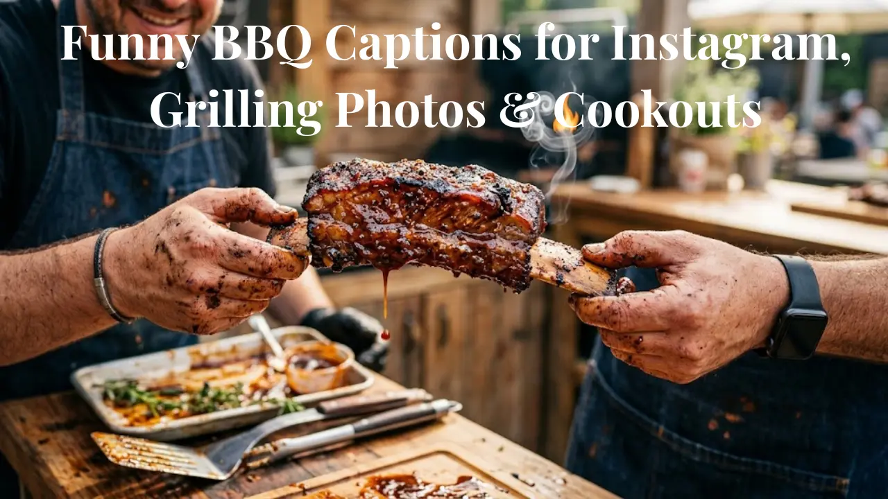 Funny BBQ Captions