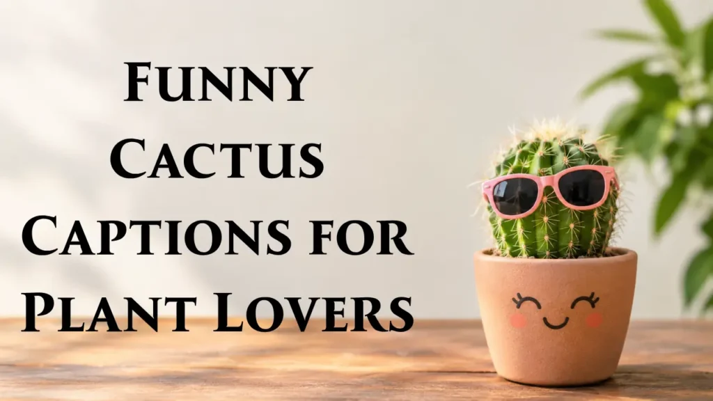Funny Cactus Captions
