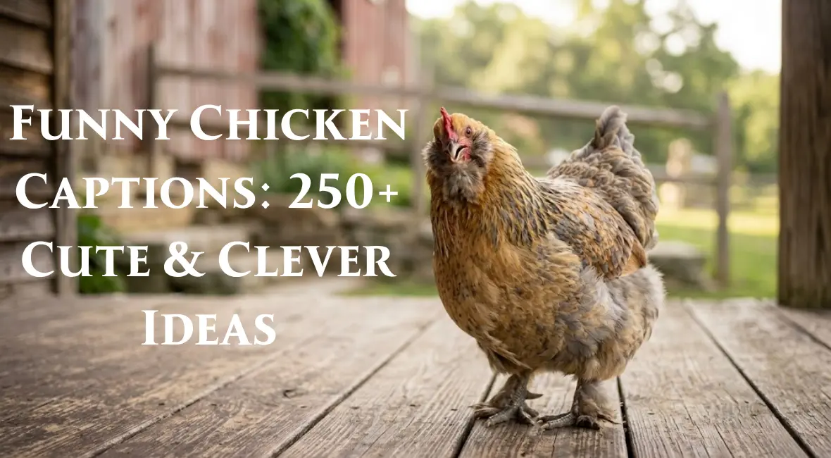Funny Chicken Captions