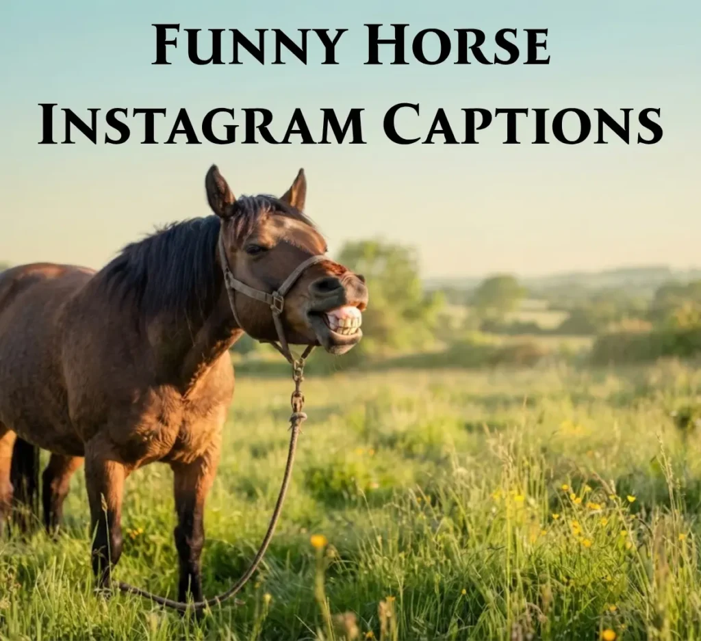 Funny Horse Instagram Captions
