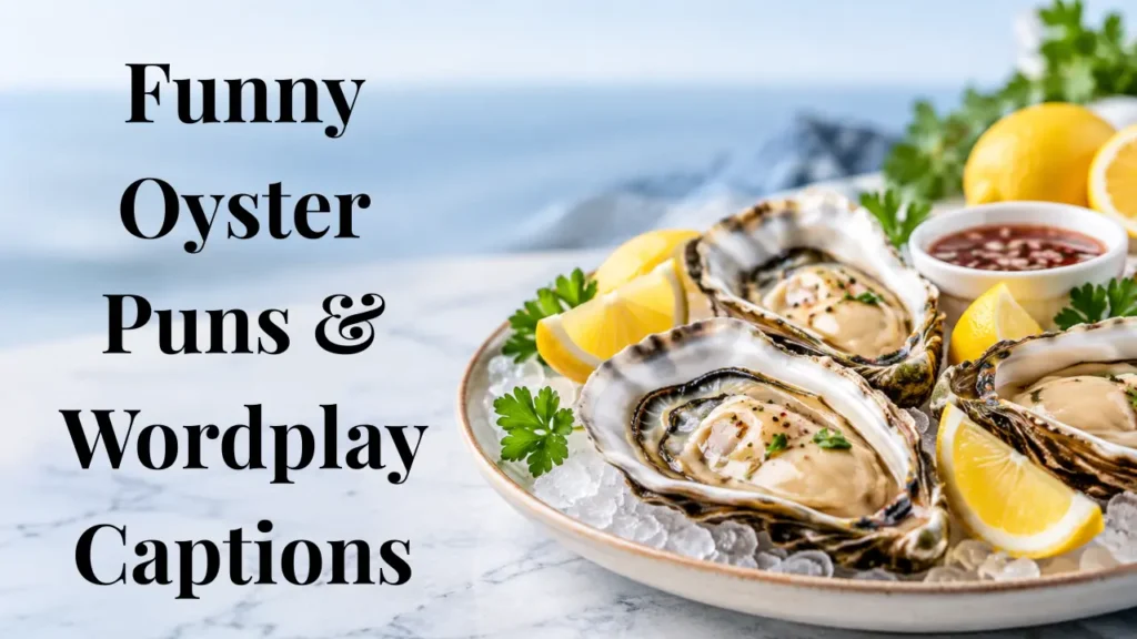 Funny Oyster Captions