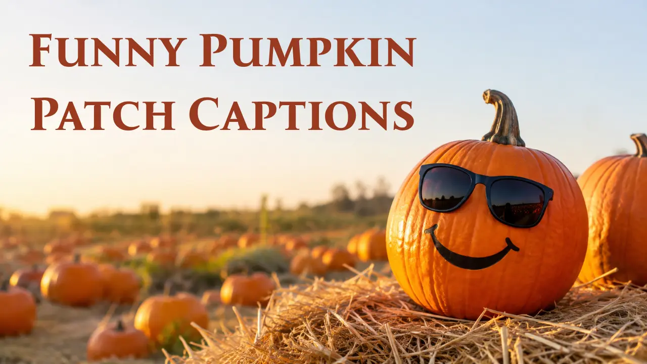 Funny Pumpkin Patch Captions