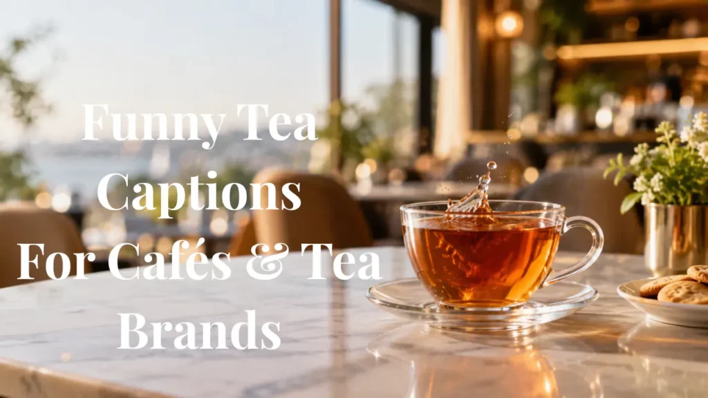 Funny Tea Captions