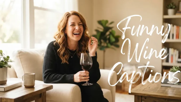 Funny Wine Captions