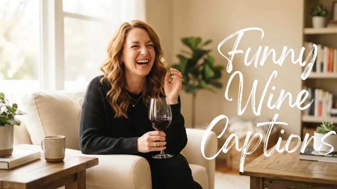 Funny Wine Captions