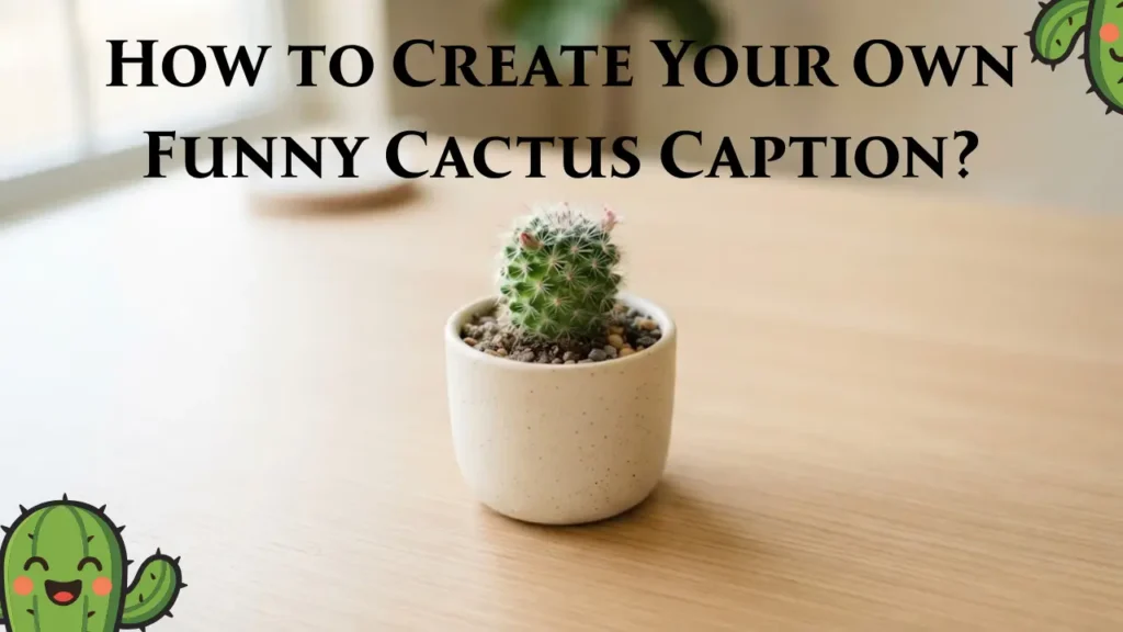 How to Create Your Own Funny Cactus Caption?