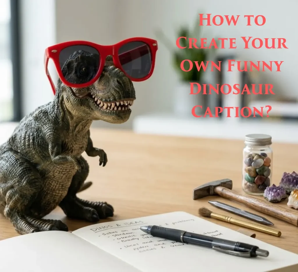 How to Create Your Own Funny Dinosaur Caption?