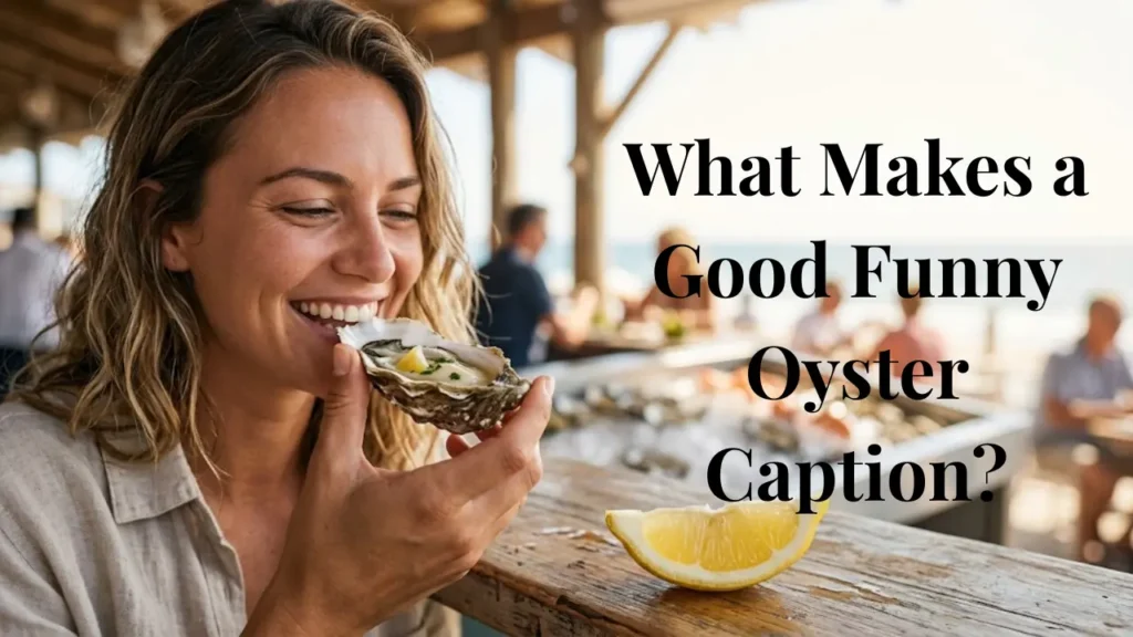 What Makes a Good Funny Oyster Caption?