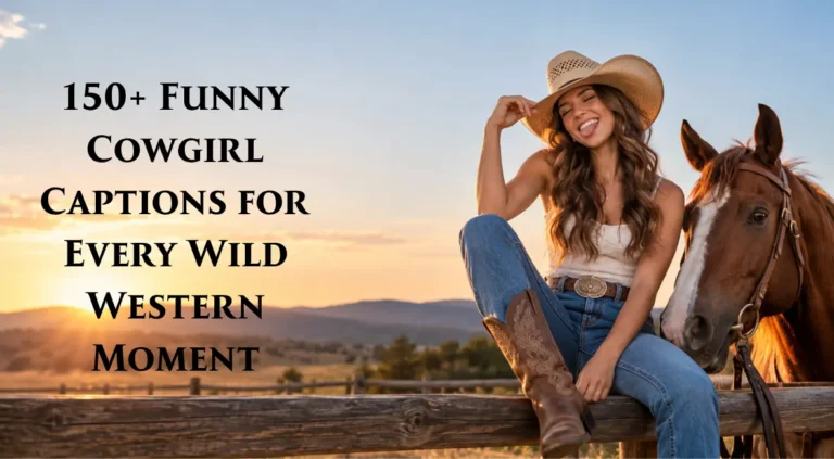Funny Cowgirl Captions