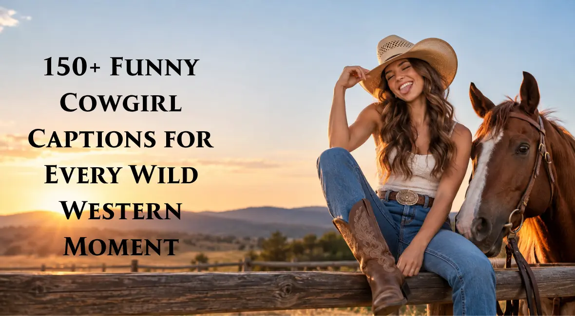 Funny Cowgirl Captions