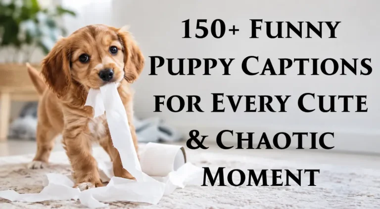 Funny Puppy Captions