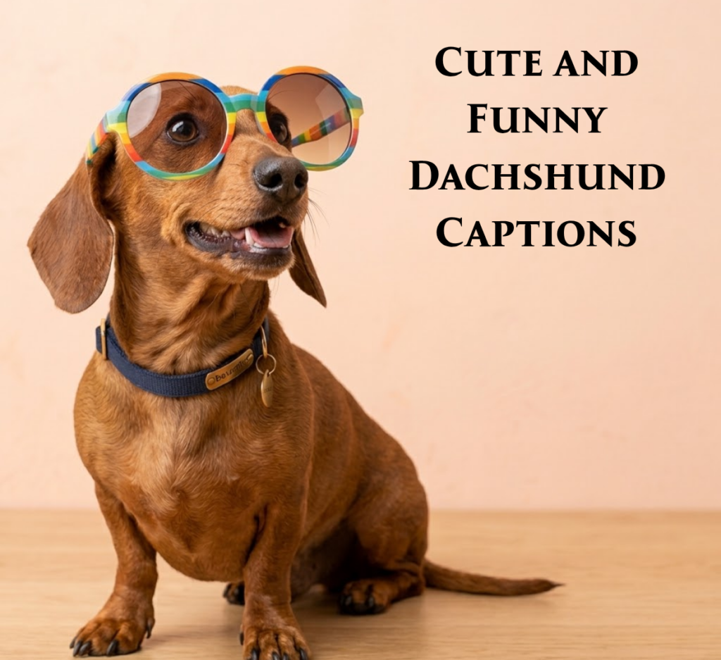 Cute and Funny Dachshund Captions