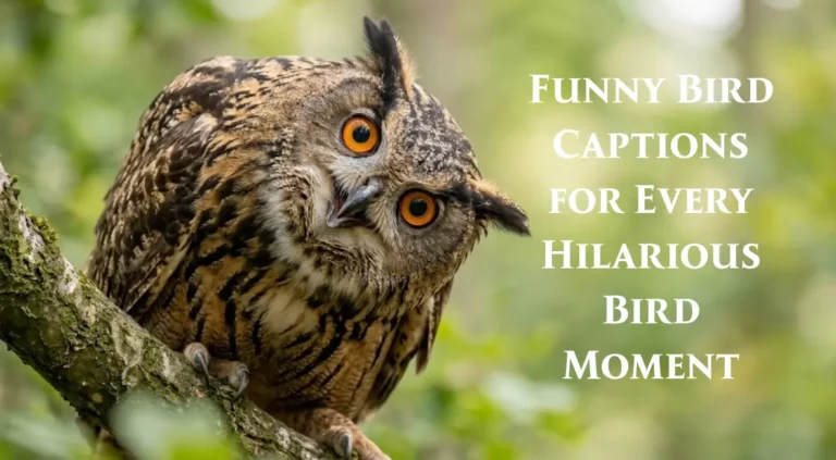 Funny Bird Captions