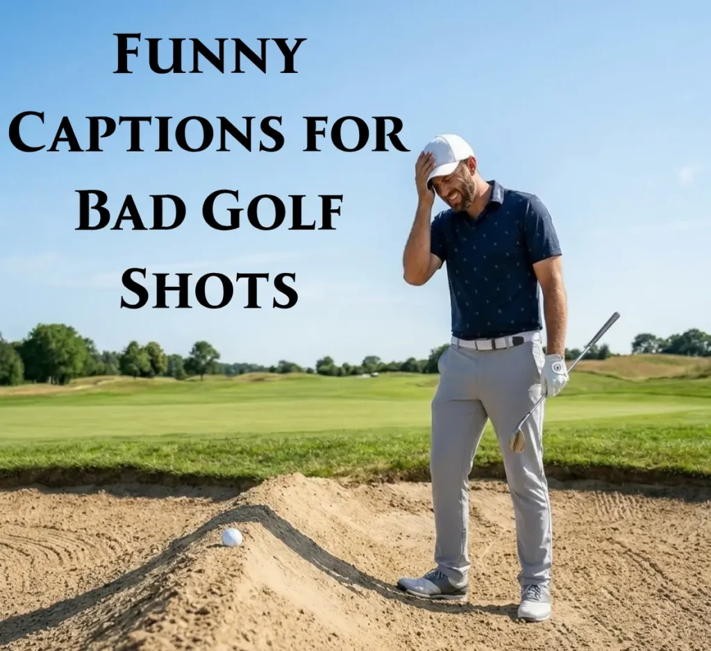 Funny Captions for Bad Golf Shots