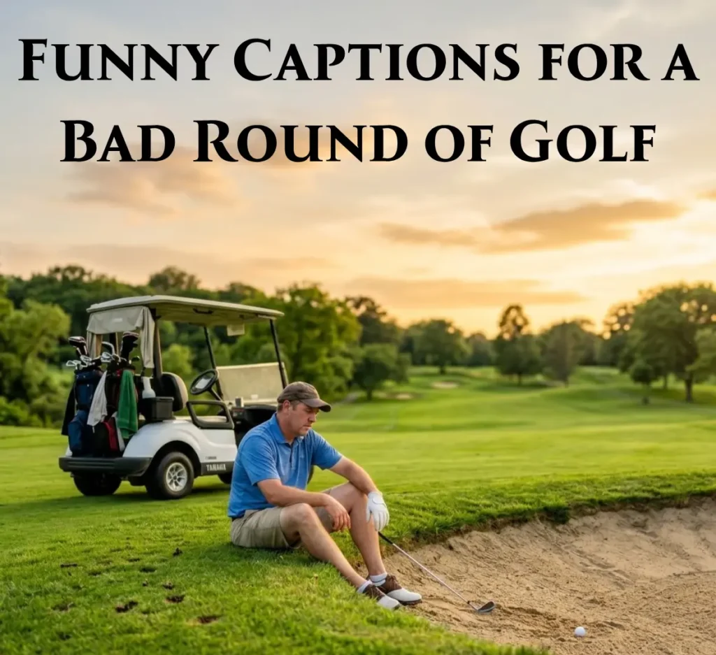 Funny Captions for a Bad Round of Golf