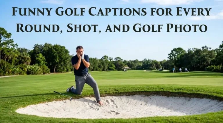 Funny Golf Captions