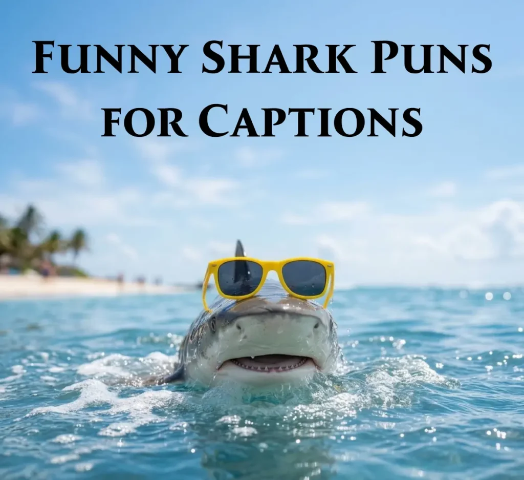 Funny Shark Puns for Captions